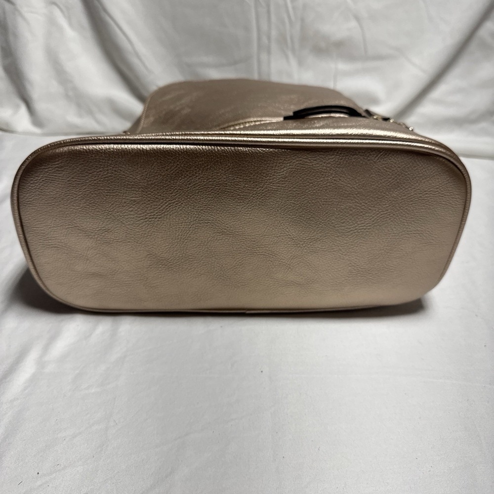 Jen & Co Blake Vegan Leather Backpack, Rose Gold, Adjustable Straps, NWT - Picture 5 of 5